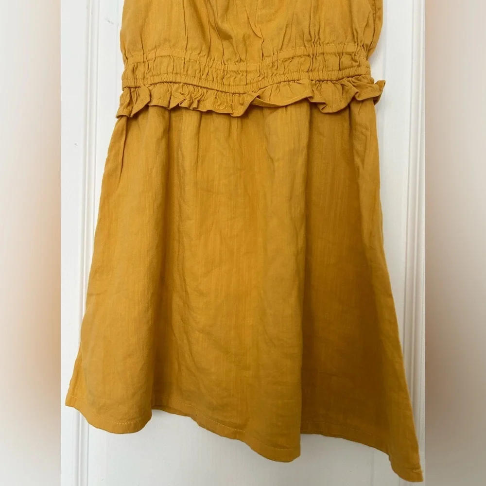 Old Navy Toddler Girl Mustard Yellow Dress - Picture 4 of 6